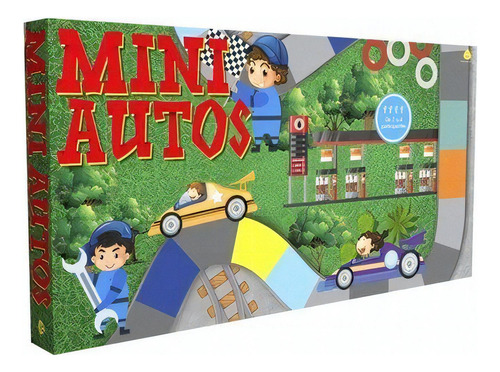 Juego De Mesa Mini Autos - Juego De Recorrido