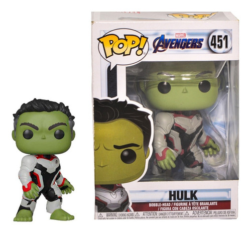 Funko Pop Hulk 451 Marvel Avengers Muñeco Original