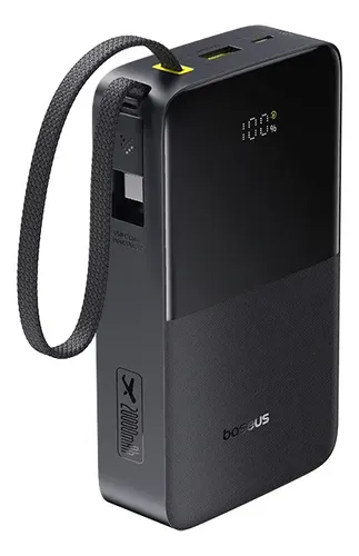 Power Bank Baseus Turbo Bipow2 Pro 20000mah 22.5w Cor Preto