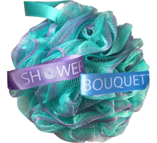 Loofah Bath-sponge Swirl-set-xl-75g By Shower Bouquet: Extra