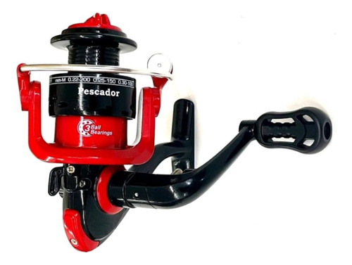 Molinete Sahara Pescador 4000 3 Rolamentos Drag 5 Kg