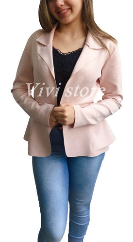 Imagem 1 de 8 de Blazer Casaquinho Neopreme Feminino Terninho Formal Fornece