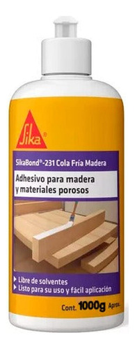 Sikabond 231 Cola Fría Madera Extra Firme 1 Kg