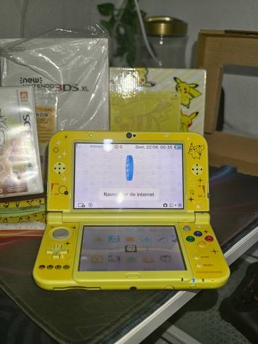 New Nintendo 3ds Xl Dual Ips Amarillo (Usado)