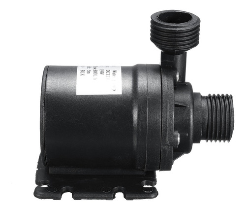 Imagen 6 de 9 de Ultra Silencioso Mini Dc 12 V Elevación 5 M 800l/h Motor Sin