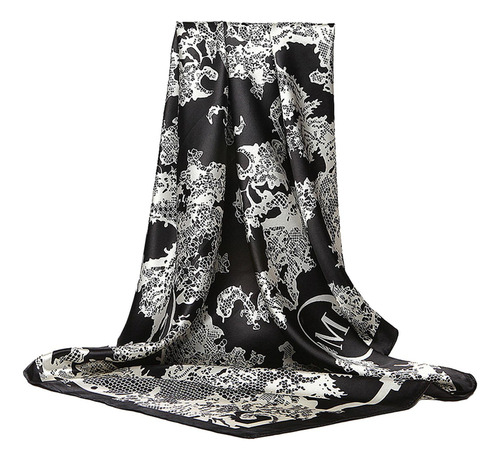 Bufanda Cuadrada For Chales De Mujer, Diademas Con
