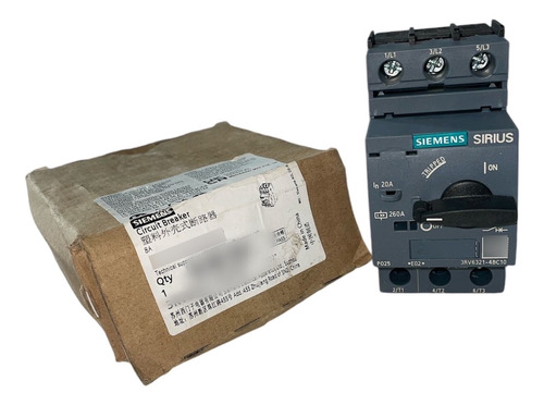 Siemens 3rv6321-4bc10 Circuit Breaker