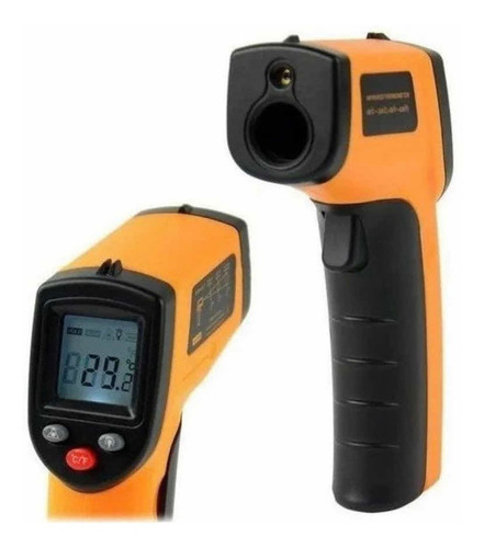 Termómetro Temperatura Infrarrojo Digital Laser 380° °c/°f