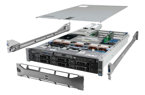 Servidor Dell R710 2 Xeon Quad Core 16gb 2 Hds 300gb Sas 300 Gb 16 Gb Controladora Dell H700 (Recondicionado)