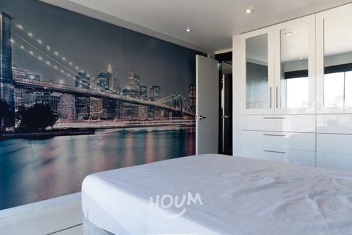 Departamento En Hipódromo, Cuauhtémoc Con 1 Recámara, 80 M², Id: 121588