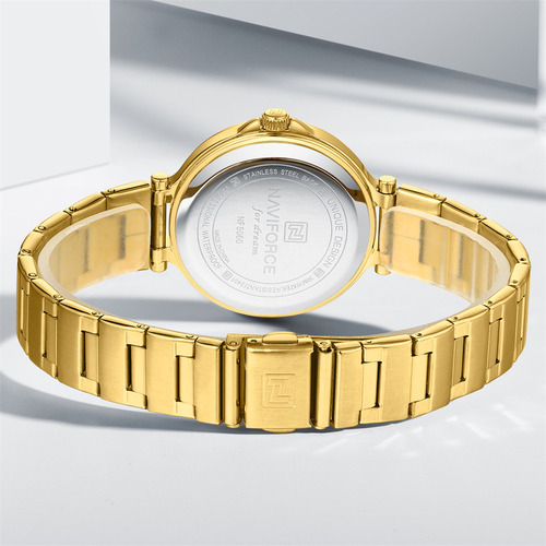 Reloj Naviforce Para Mujer, Reloj De Cuarzo De Lujo Con La P