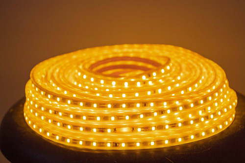 Manguera Led 5050 50 Mts Color A Seleccionar Exterior 110v Luz Amarillo