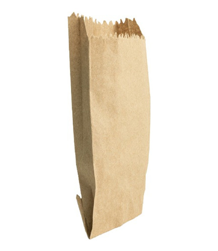 Pack 500 Bolsas Papel Kraft Ecológica Biodegradable Mayoreo