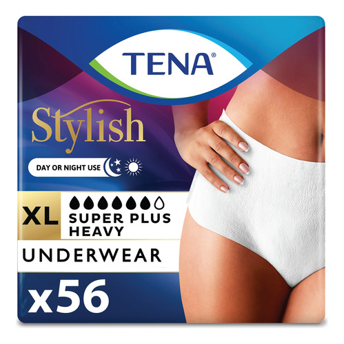 Tena - Ropa Interior De Incontinencia Para Mujer, Absorbenci