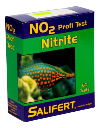 Salifert Test Nitritos No2 Corales Acuario Agua Dulce Y Marino