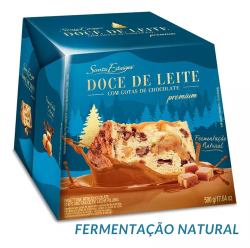 Panettone Goumert Gotas Chocolate Belga Legitimo Fofinho Org