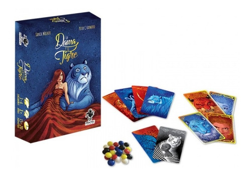 Imagen 3 de 4 de La Dama Y El Tigre Juego De Mesa Español