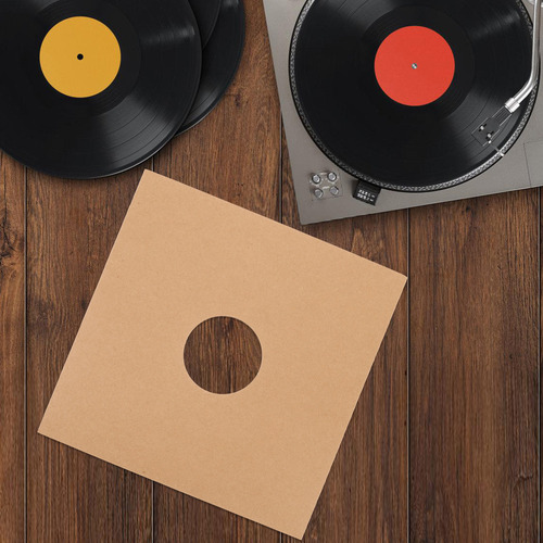 Bolsa De Discos De Vinilo Con Orificios Para Discos De Vinil