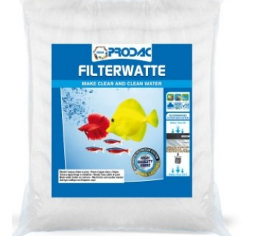 Perlon Fibra Sintetica Prodac 500g Material Filtrante