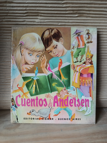 1969 Cuentos De Andersen Sigmar Libro Vintage Antiguo 