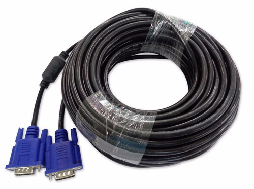 Cable Vga 20 Mts Macho A Macho 15 Pines Monitor Pc Tv Hd