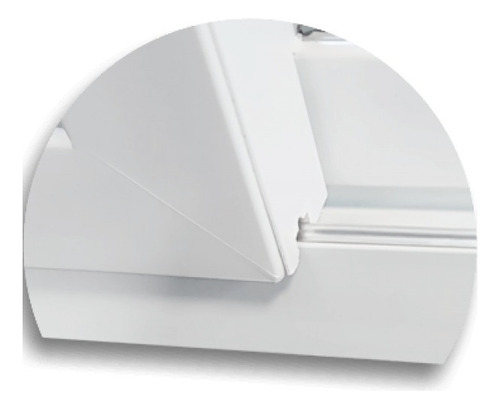 Janela Pvc Itec 2f.120 X 150 V.liso C/cremona Brimak Cor Branco