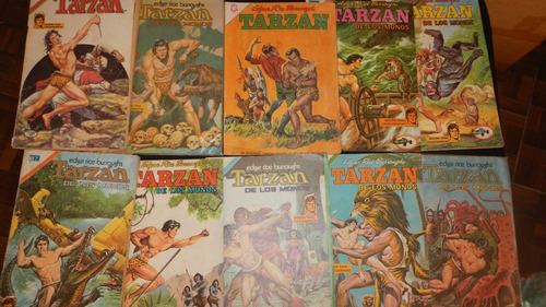 Tarzan ,revistas Editorial Novaro, Numeros Diferentes ,1980s