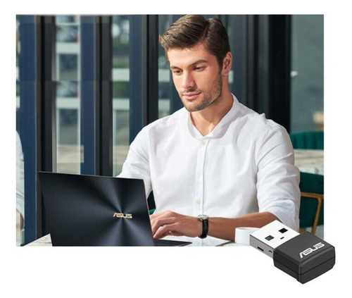 Adaptador Usb Wifi 6 Asus Ax1800 De Banda Dupla Wifi 6 Usb-a