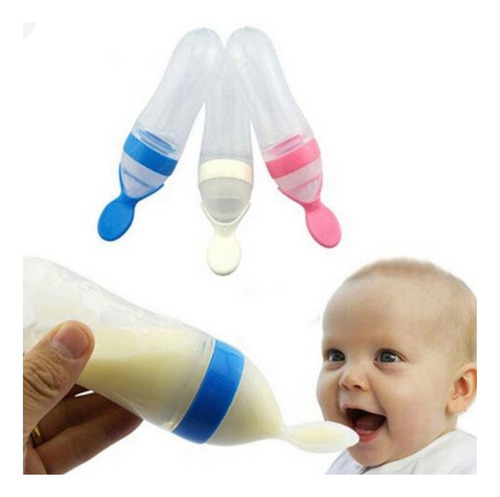 Biberon Cuchara En Silicona Para Bebes