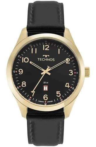 Relógio Technos Masculino Steel Dourado 2115myx/0p