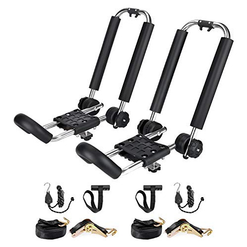 Aa-racks Soporte Para Kayak De Acero Inoxidable Con Barra En