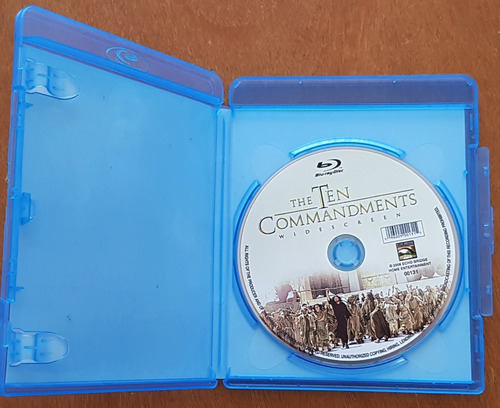 Blu-ray The Ten Commandments 2006 Os Dez Mandamentos (Usado)