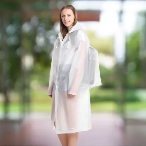 Roupa de best sale chuva transparente