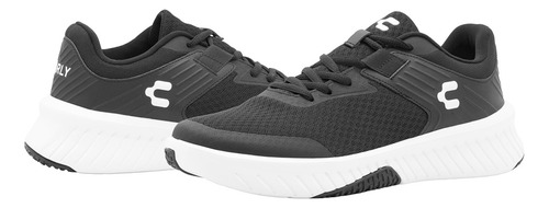 Tenis Urbano Charly® Para Hombre Color Negro Blanco