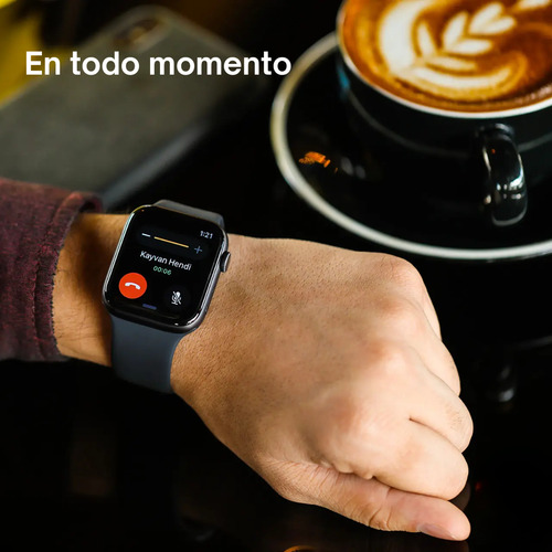 Apple Watch Se 2da Generación De 44mm Gps + Lte Color Azul Azul Oscuro Deportivo Negro (Reacondicionado)