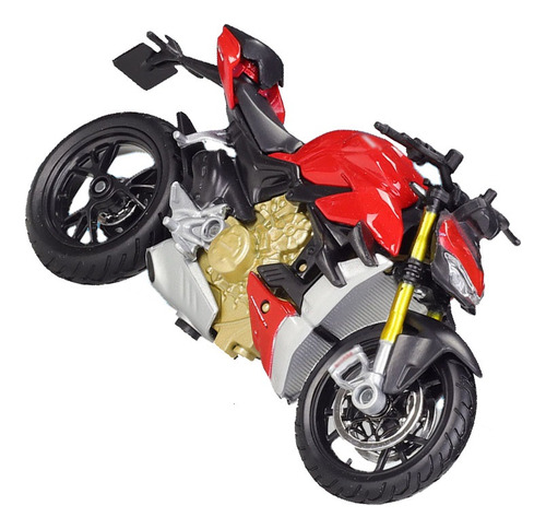 Modelo De Moto 1:18 Para Ducati Super Naked V4 S