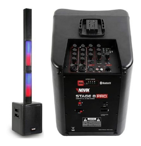 Parlante Portatil Novik Stage 8 Pro Bluetooth Tws 400w