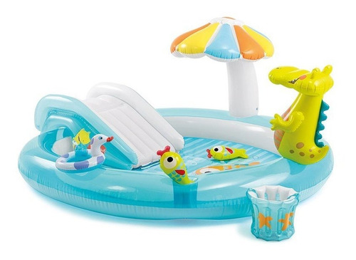 Piscina Playground Jacaré 180 Litros - Intex