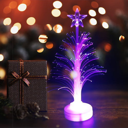 Decoração De Festa De Mesa De Natal Merry Led De 7 Cores Que