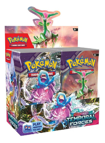 Temporal Forces Booster Box 36 Sobres Pokemon Ingles