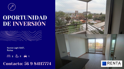 Depto 2d 2b Arrendado O Entrega Inmediata Inversionista