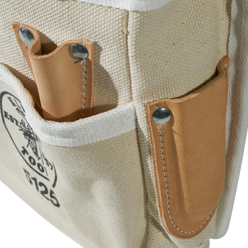 Bolsa Klein De Lona, 5 Bolsillos, Con Cadena Y Cinturón
