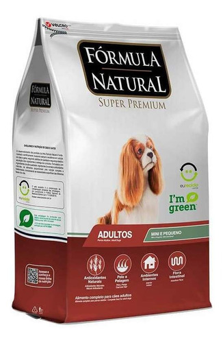 Alimento Fórmula Natural Super Premium para cachorro adulto de raça mini/pequena sabor mix em saco de 2.5kg