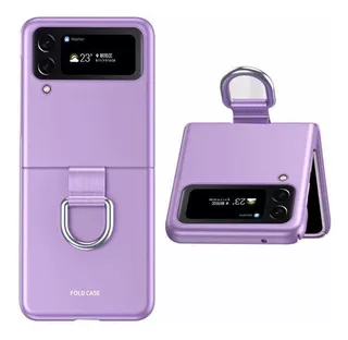 Funda Cover Protector Con Anillo Para Samsung Z Flip 4 5g