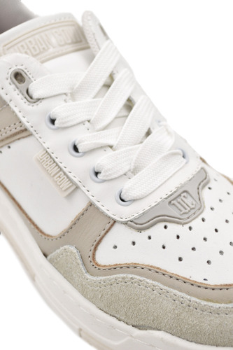 Zapatilla Mujer Urban Cow Archer Urbana Cuero Tendencia Moda Blanco 37 Ar