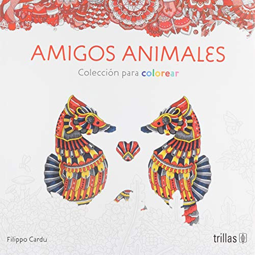 Libro Amigos Animales. Colección Para Colorear Con Lápices D