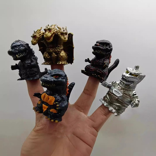 5 Unidades De Muñecos De Acción Mecha Godzilla Con Forma De