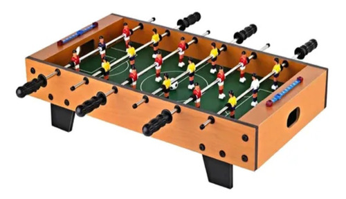  Jogo Futebol Pebolim Totó Mini Mesa 18 Jogadores 70cm