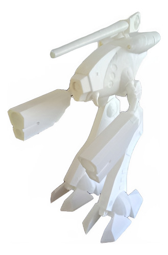 Robotech Zentraedi Kairon 25 Cms Alto Nave Impresa En 3d
