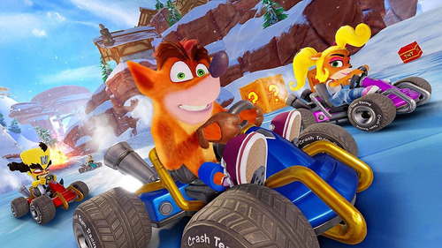 Crash Team Racing Nitro Fueled Ps4 Japones Lacrado